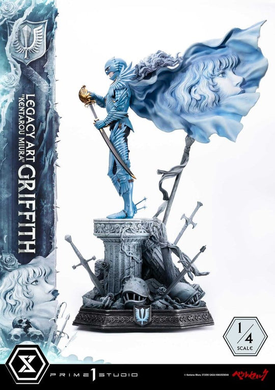 Berserk Legacy Art "Kentarou Miura" Statue 1/4 Griffith Bonus Version 93 cm