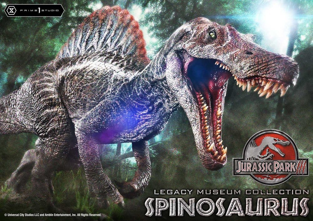 Jurassic Park Legacy Museum Collection Statue 1/6 Spinosaurus 134 cm