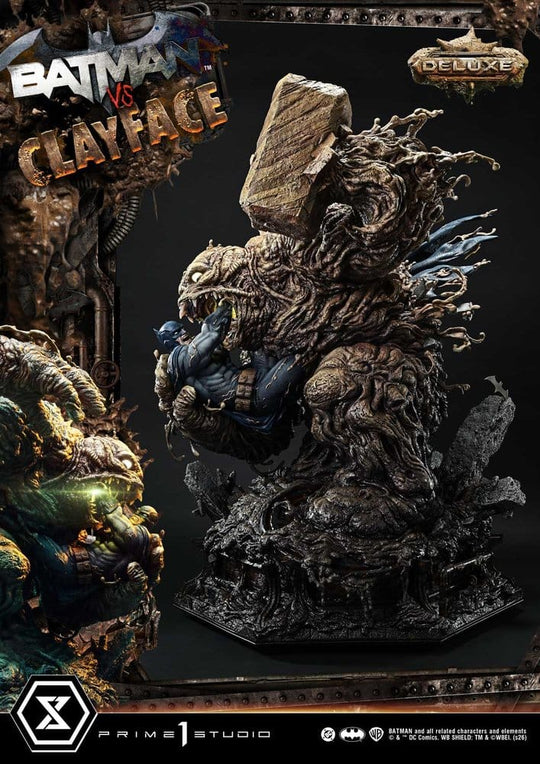 DC Comics Ultimate Premium Masterline Series Statue 1/4 Batman VS Clayface Deluxe Version 83 cm