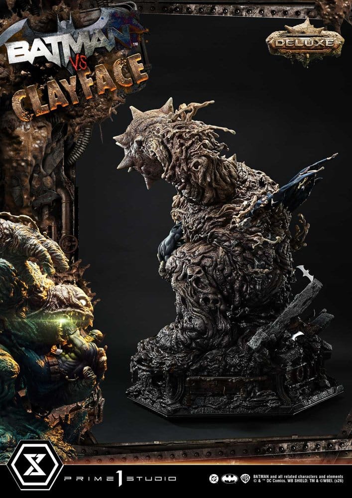 DC Comics Ultimate Premium Masterline Series Statue 1/4 Batman VS Clayface Deluxe Version 83 cm
