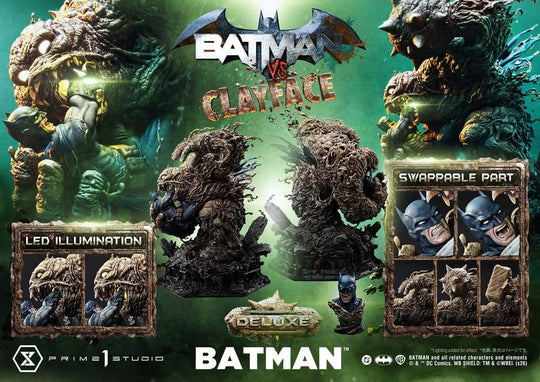 DC Comics Ultimate Premium Masterline Series Statue 1/4 Batman VS Clayface DX Bonus Version 83 cm