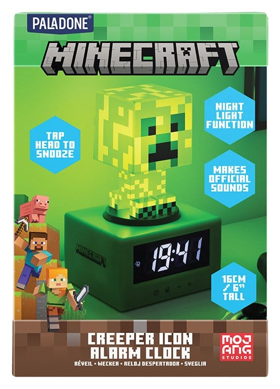 Minecraft: Creeper Icon Alarm Clock