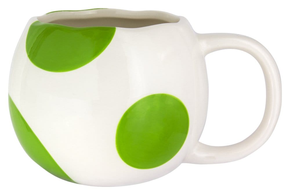 Super Mario Mug Yoshi Egg Shaped V2