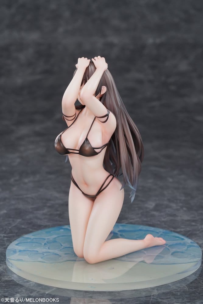 Original Character PVC Figure 1/6 Ruri Amane Illustration - Swimsuit Sugata no Mimi-san 17 cm