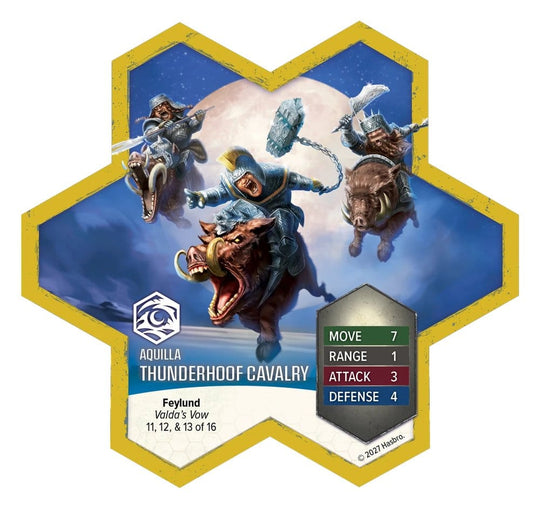 Heroscape Army Expansion Thunderhoof Calvary Standard Edition *English Version*