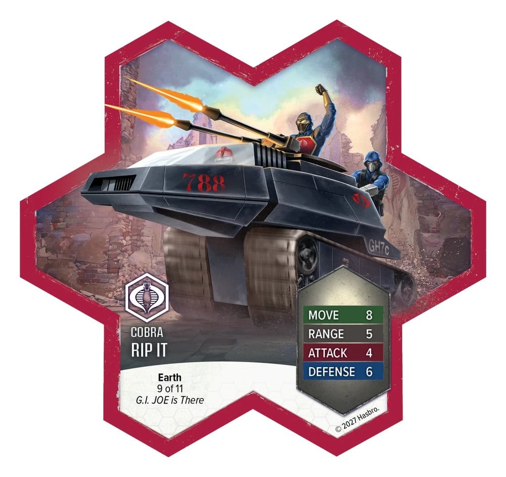 G.I. JOE Heroscape Army Expansion H.I.S.S. Tank Standard Edition *English Version*