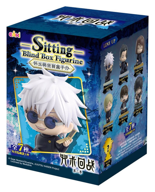 Jujutsu Kaisen PVC Mini Figures Season 2 Sitting Series Blind Box 8 cm Display (6)