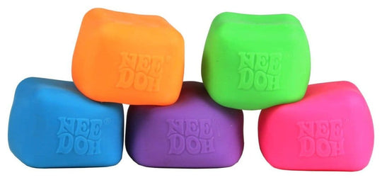 NeeDoh Squeeze Ball Nice Cube Glow (Glow in the Dark) 5 cm Display (12)