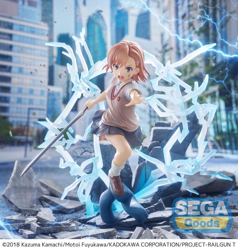 A Certain Scientific Railgun T FIGURIZMa PVC Figure Mikoto Misaka 23 cm