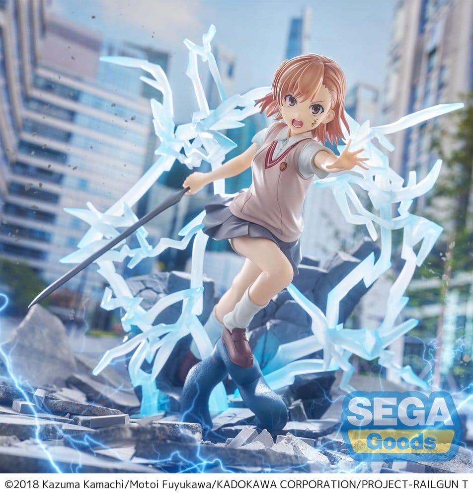 A Certain Scientific Railgun T FIGURIZMa PVC Figure Mikoto Misaka 23 cm