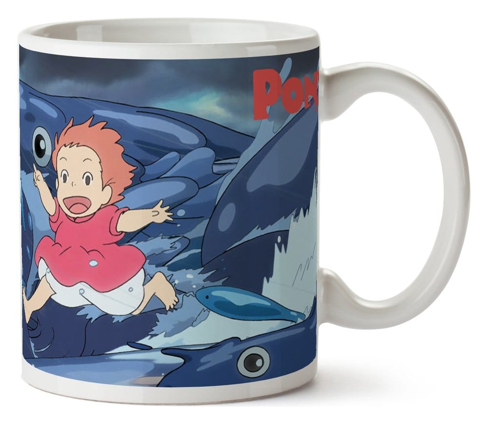 Ponyo Mug Waves