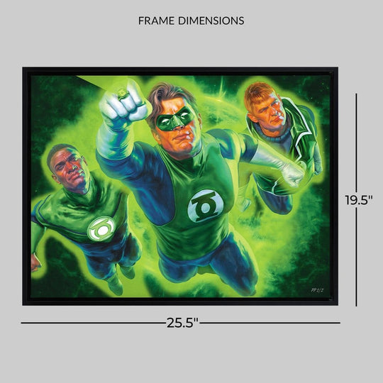 DC Comics Fine Art Print Green Lantern 61 x 41 cm - unframed