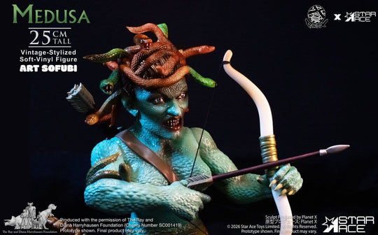 Ray Harryhausen Soft Vinyl Statue Medusa Vintage-Style 25 cm
