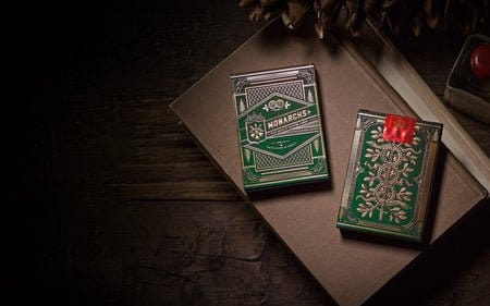 Theory 11 Playing Cards Monarch Green