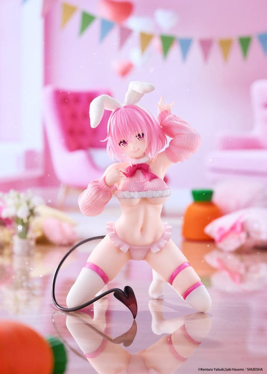 To Love-Ru Darkness MOFLOCK PVC Figure Momo (Fluffy Bunny Ver.) 13 cm