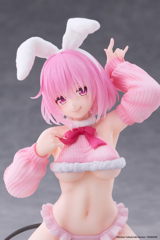 To Love-Ru Darkness MOFLOCK PVC Figure Momo (Fluffy Bunny Ver.) 13 cm