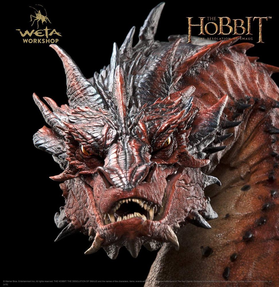 The Hobbit The Desolation of Smaug Bust Smaug 36 cm