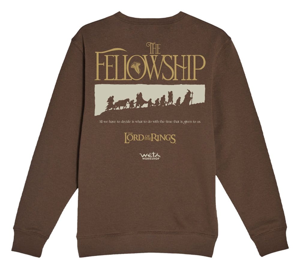 The Lord of the Rings Sweatshirt The Fellowship / Chestnut