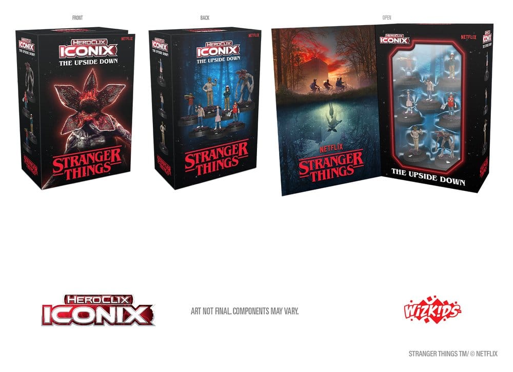 Stranger Things HeroClix Iconix: The Upside Down