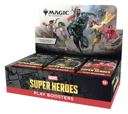 Magic the Gathering Marvel Super Heroes Play Booster Display (30) english