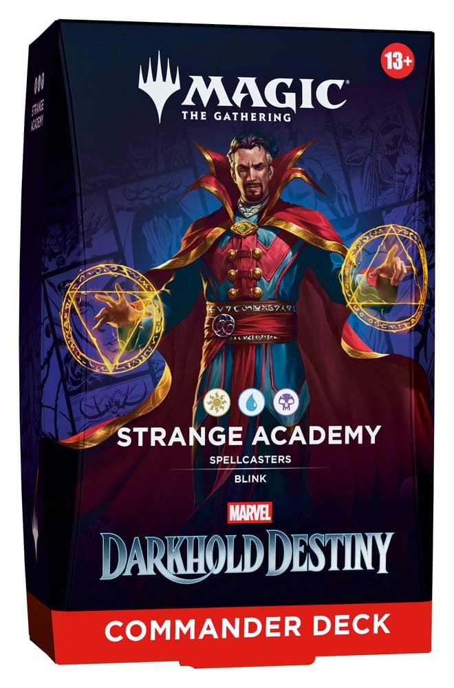 Magic the Gathering Marvel: Darkhold Destiny Commander Decks Case (4) english