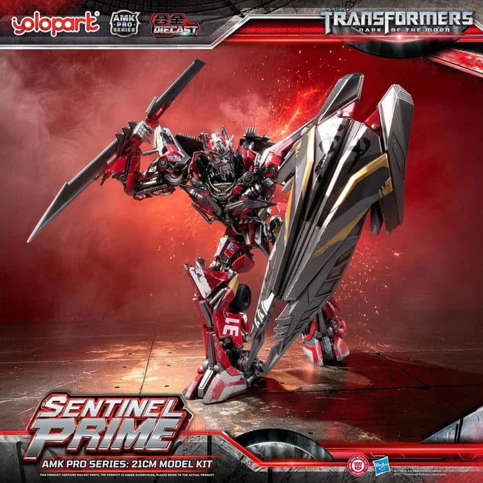 Transformers: Dark of the Moon AMK PRO Series Plastic Model Kit Sentinel Prime 21 cm