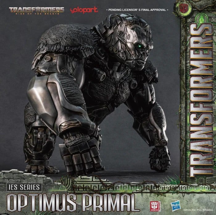 Transformers: Rise of the Beasts IES Series Action Figure Optimus Primal Deluxe Ver. 62 cm