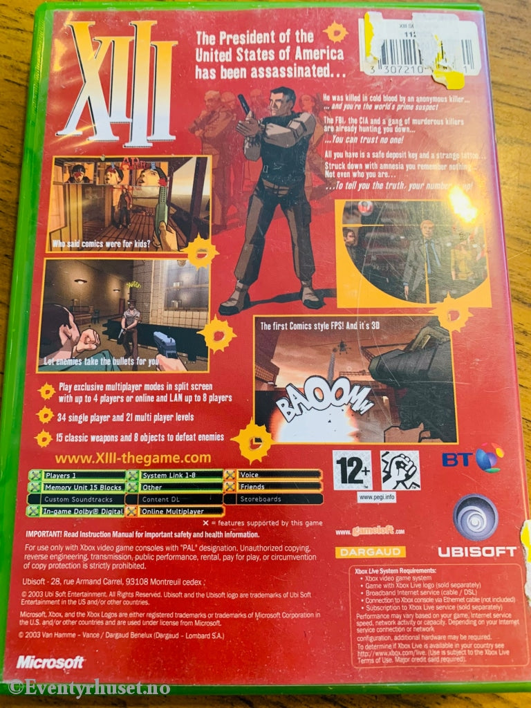 Xiii. Xbox. Xbox