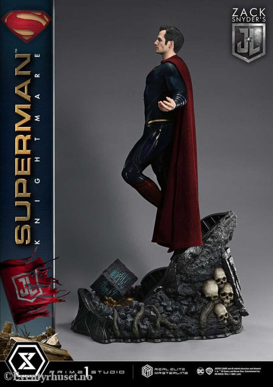 Zack Snyder’s Justice League Real Elite Masterline Series Statue 1/3 Superman Knightmare Color Edition Deluxe Bonus