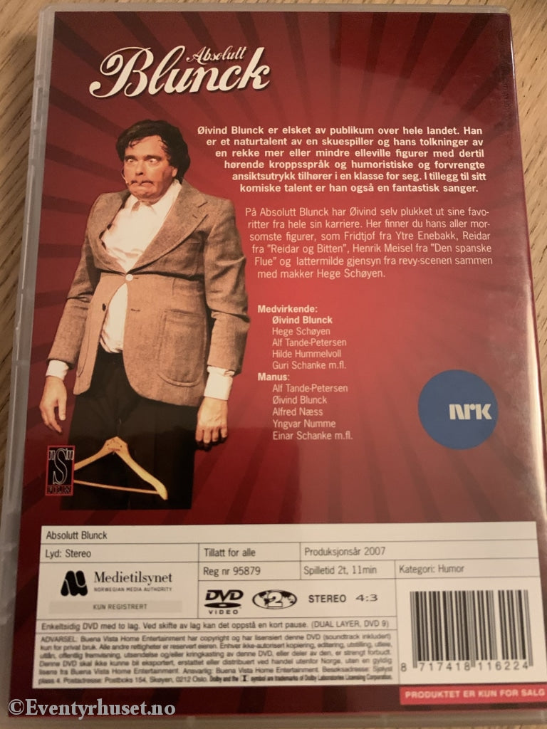 Absolutt Blunk. 2007. Dvd. Dvd