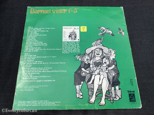Barnas Viser 2. 1977. Lp. Lp Plate