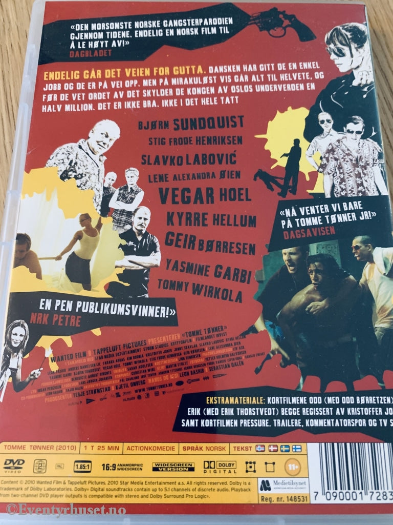 Tomme Tønner. 2010. Dvd. Dvd